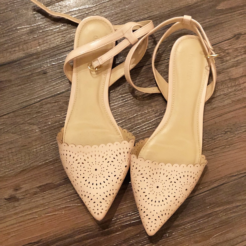 Old Navy Perforated D'Orsay Flats